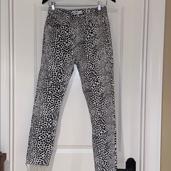 ReDone Originals Animal Print Jeans - Picture 1 of 6
